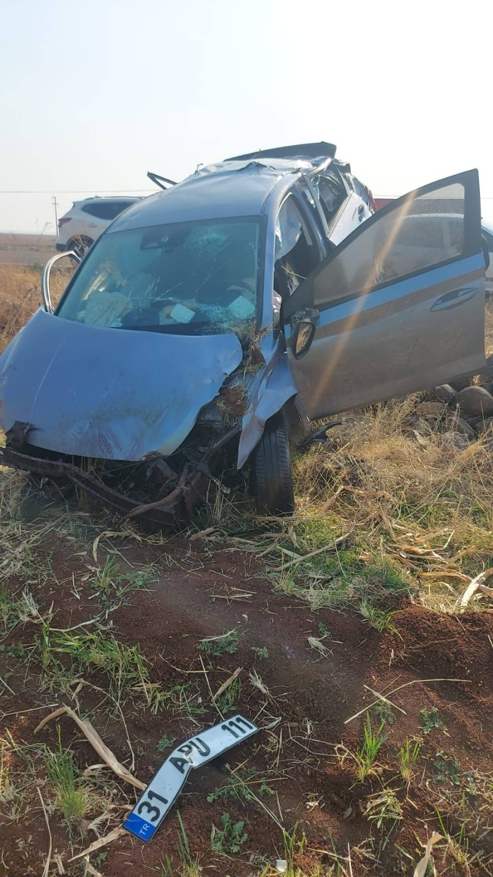 Şanlıurfa’da otomobil takla attı: baba ve 6 aylık bebek öldü, anne yaralandı 