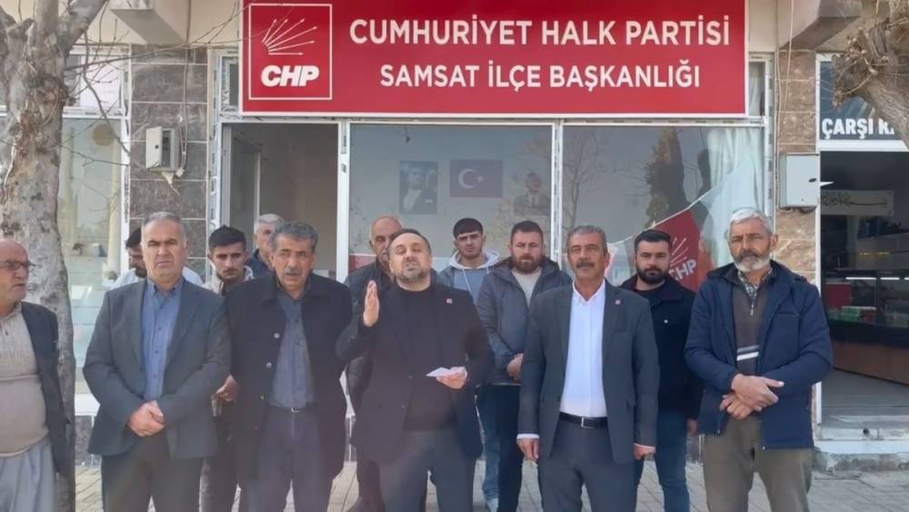 CHP Adıyaman İl Başkanı Engin Doğan, Samsat halkıyla buluştu: 'Samsat’ı Ayağa Kaldıracağız'  - Videolu Haber